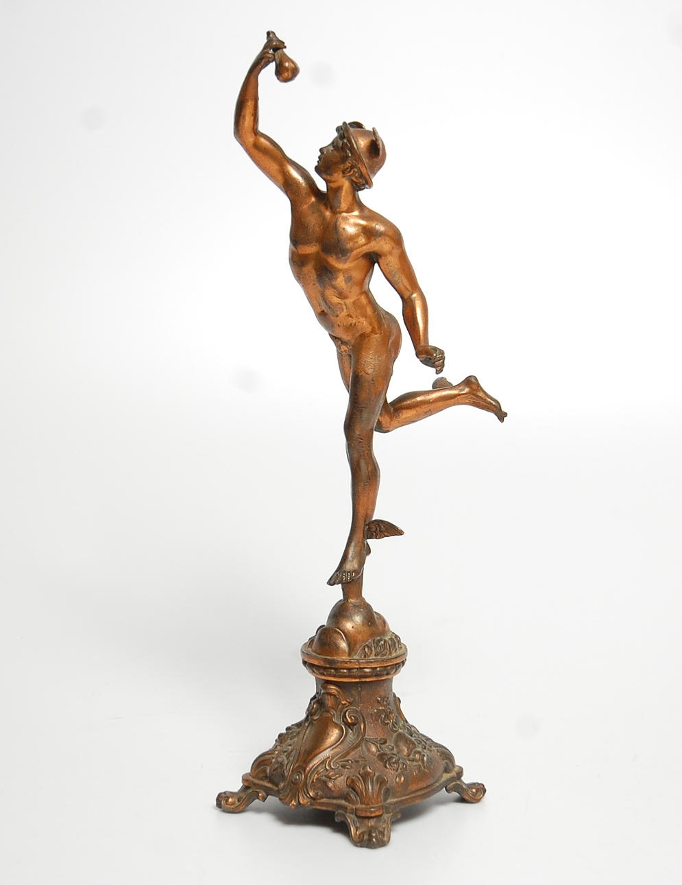 SKULPTUR, patinerad metall, 1900-tal.