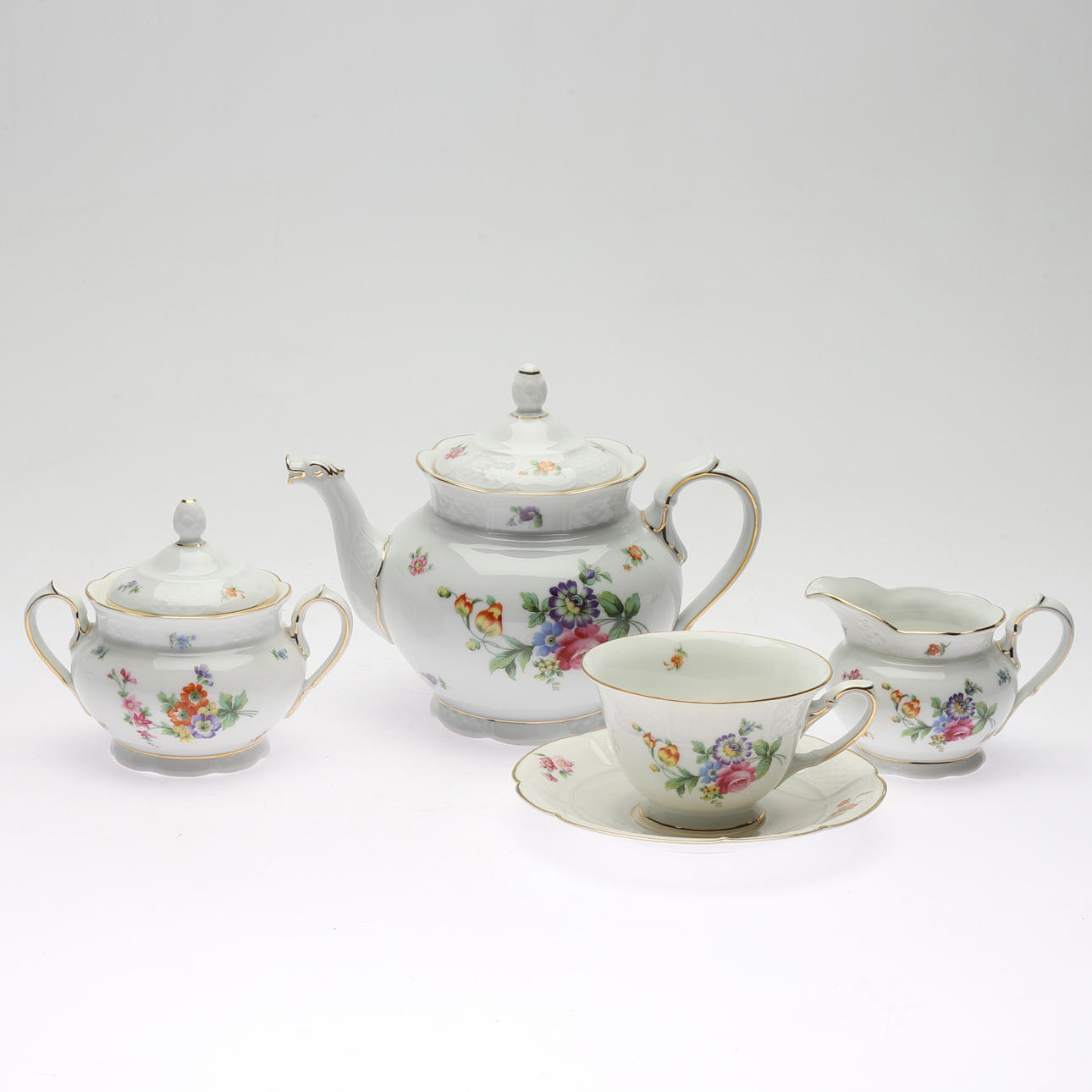 TEE SERVICE, 15 osaa, posliini, Rosenthal Bavaria.