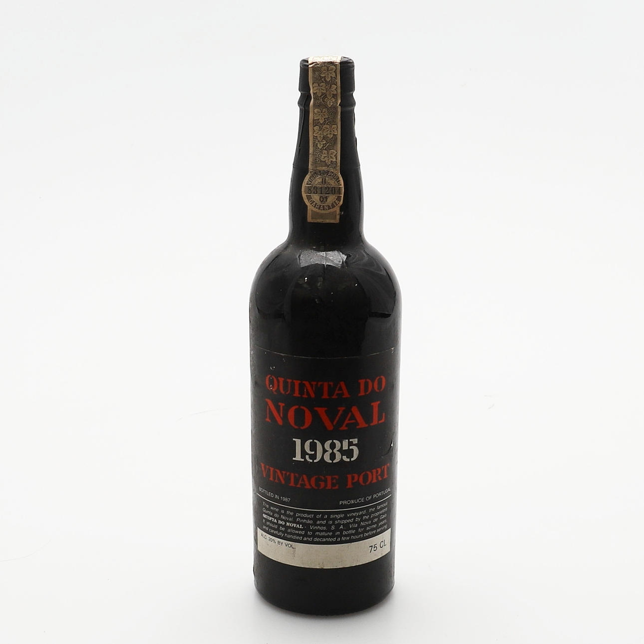 EINE FLASCHE QUINTA DO NOVAL VINTAGE PORT, 1985.