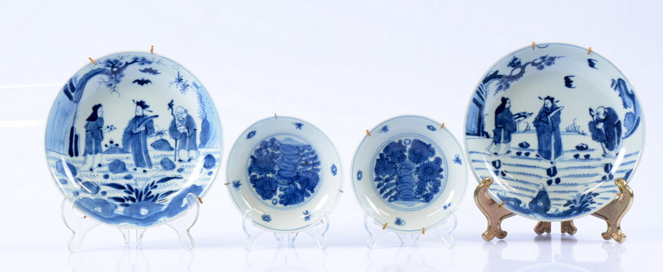 PARTI ORIENTALISK KERAMIK, 4-delar.