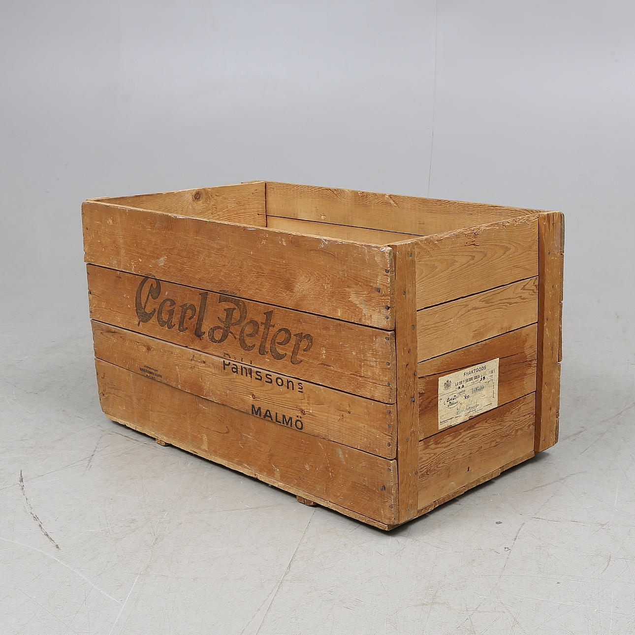 TRÄLÅDA, Carl Peter Påhlssons, Malmö.