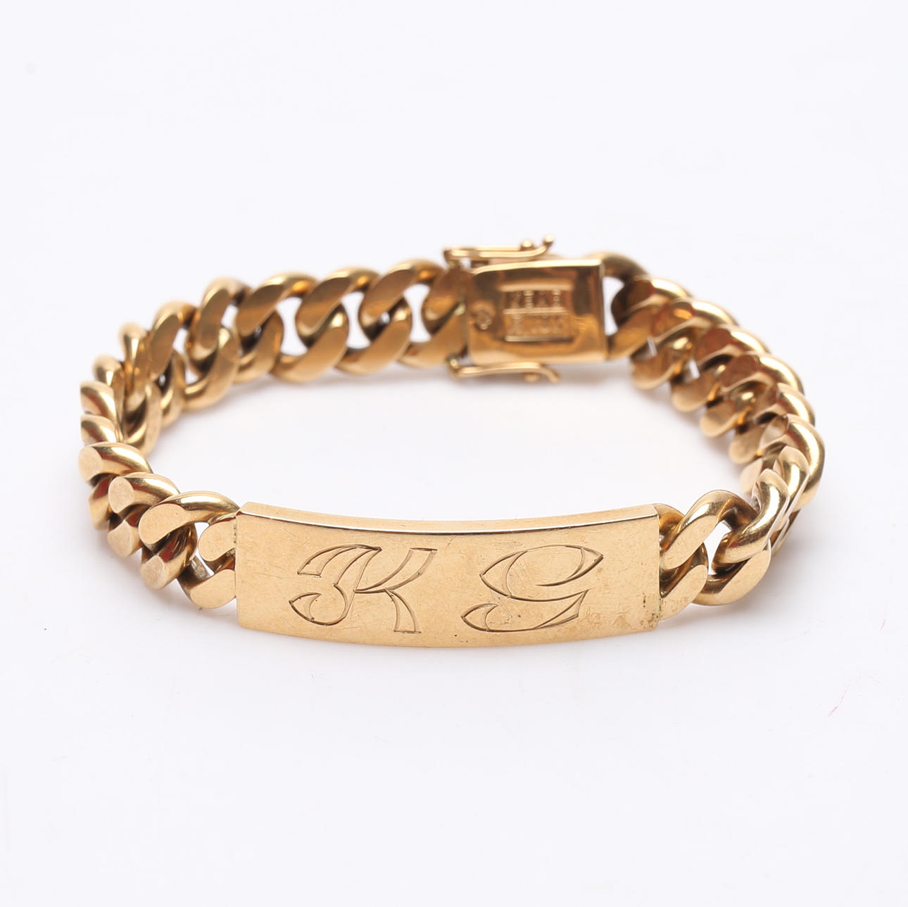 ARMBAND, 18k guld, vikt ca 85 gram.