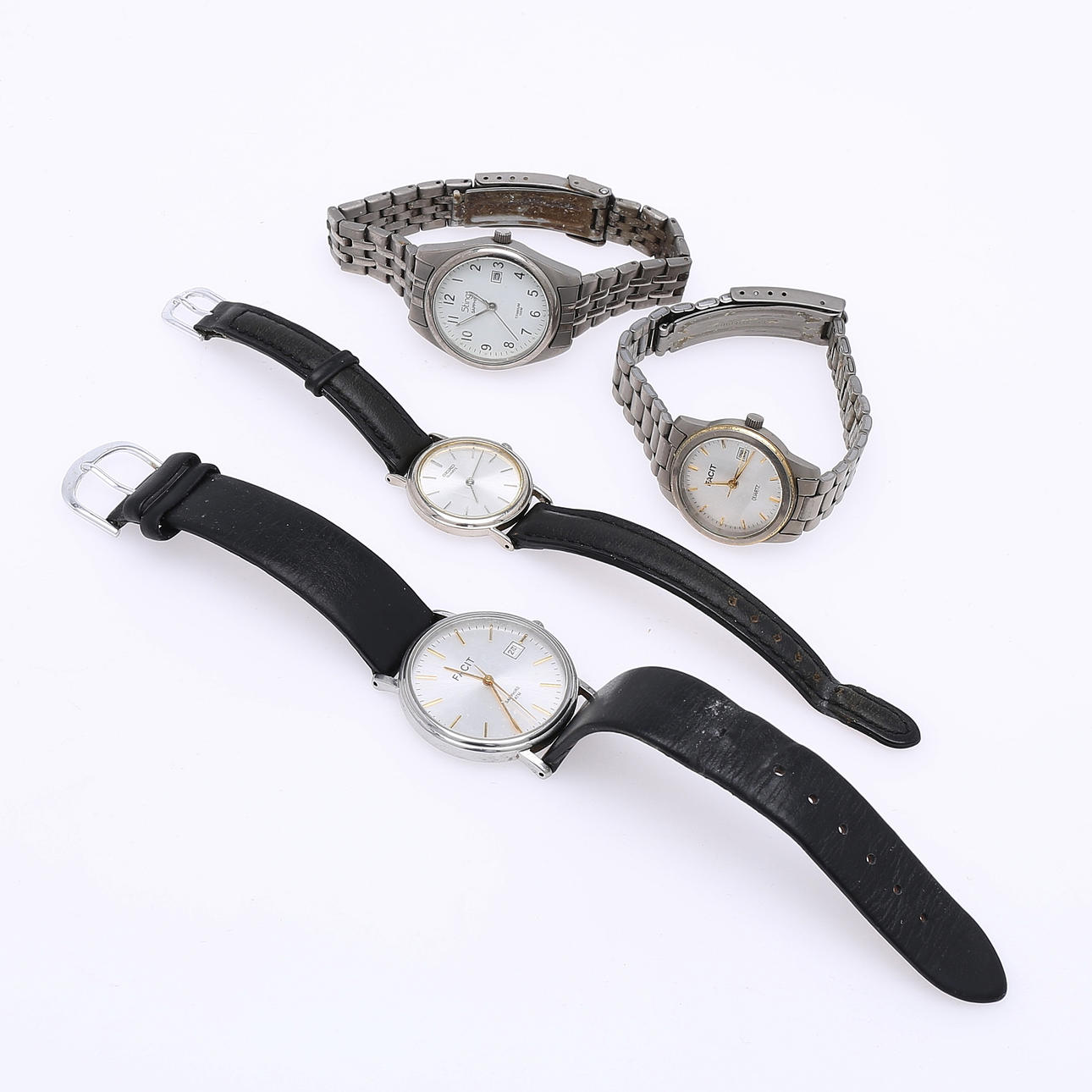 ARMBANDSUR, 4 st, quartz, Facit, Seiko, Sting.
