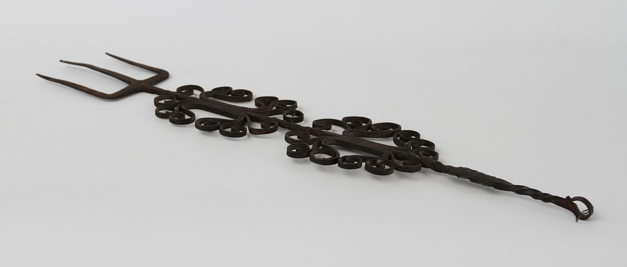 ELDGAFFEL, järnsmide, 1800-tal.