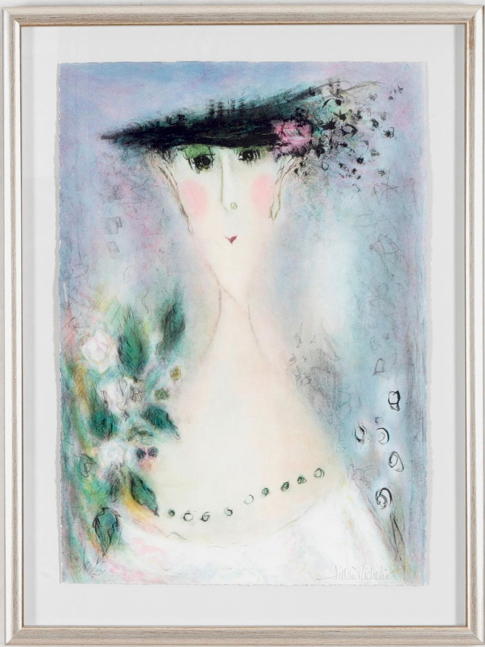 LILLAN MECHELIN. Color lithograph.