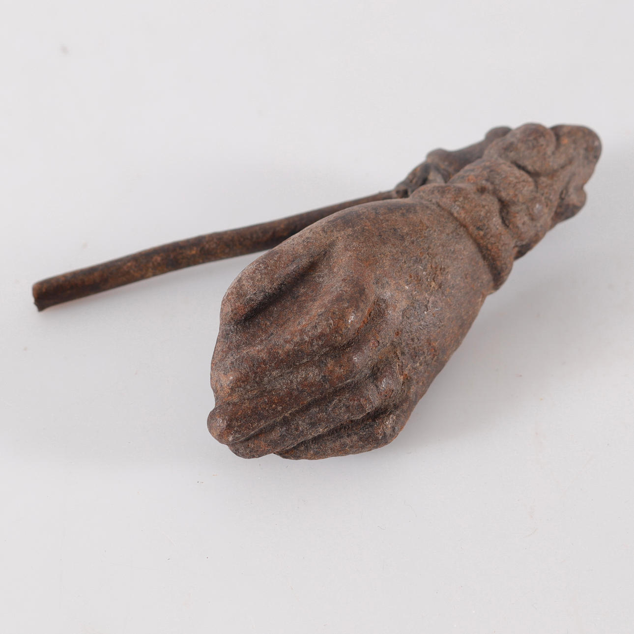 DOOR LATCH, iron, 18th century.