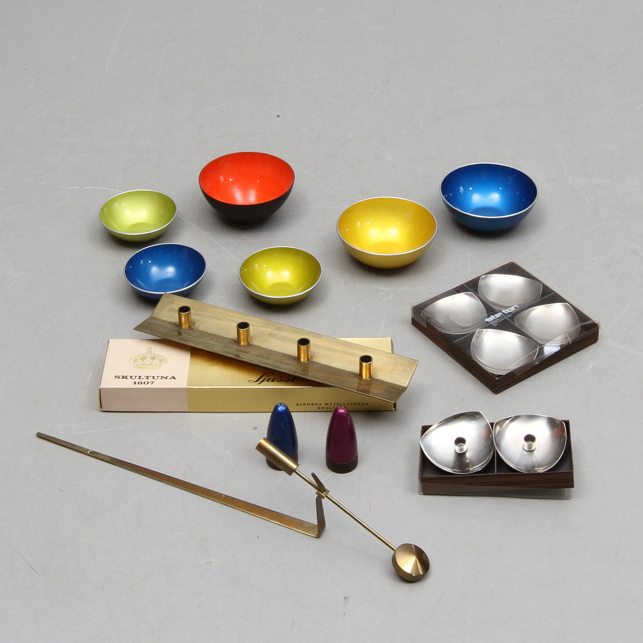 PARTI DESIGN, 16 delar, Skultuna, Emalox, Stelton samt Krenit.