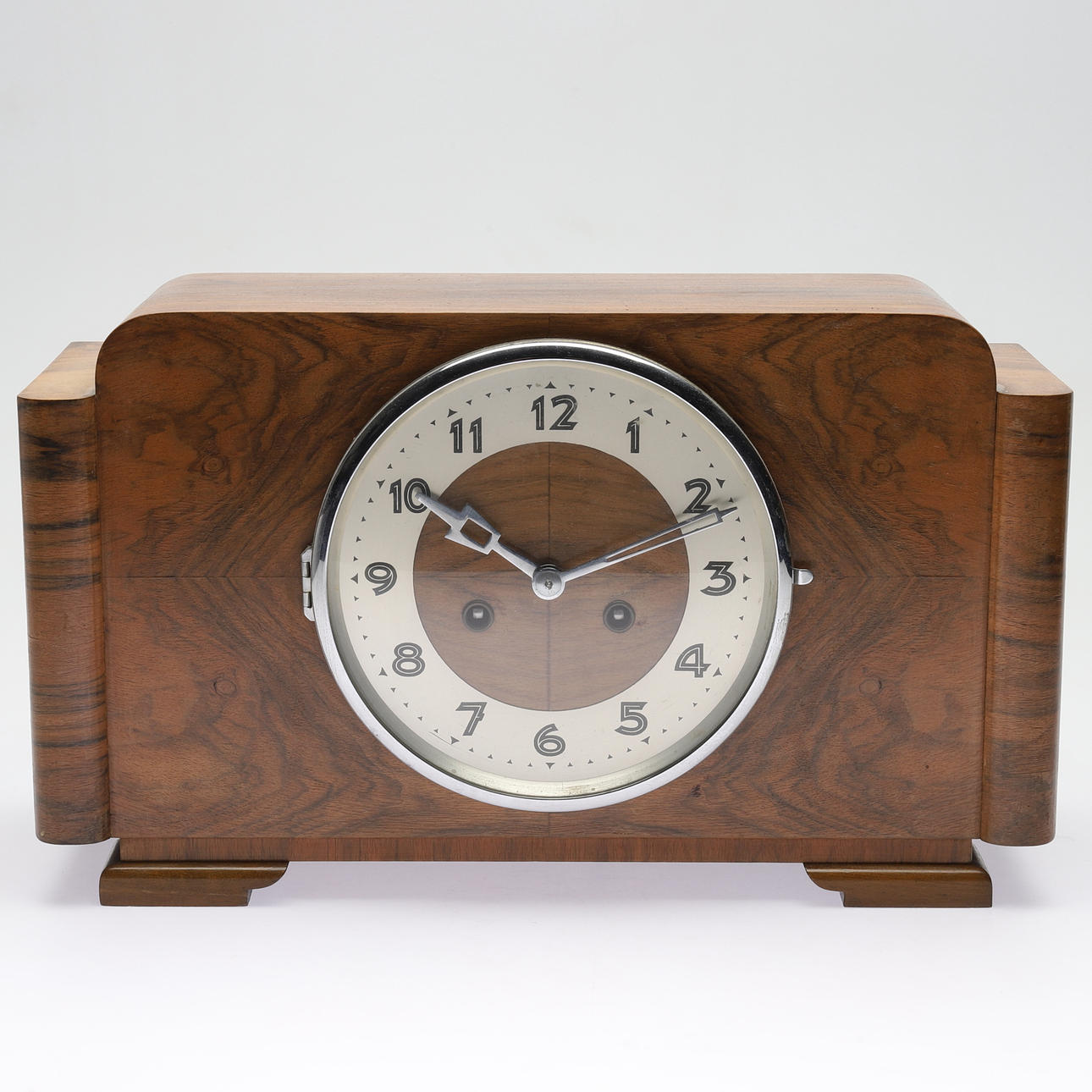 TABLE CLOCK, art deco, 1930s/40s.