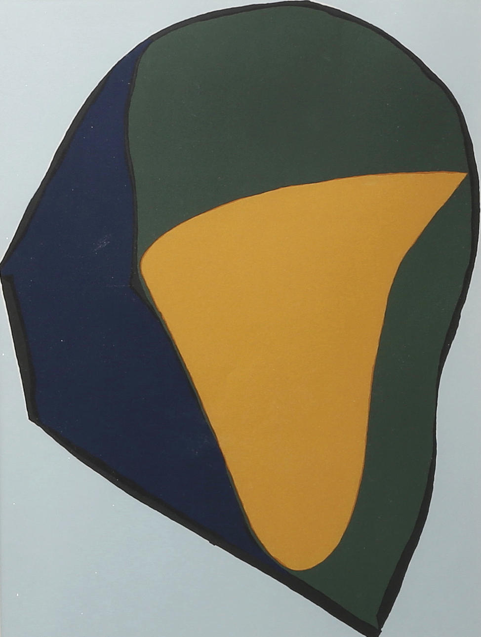 RICHARD MORTENSEN. litografi, signeret.