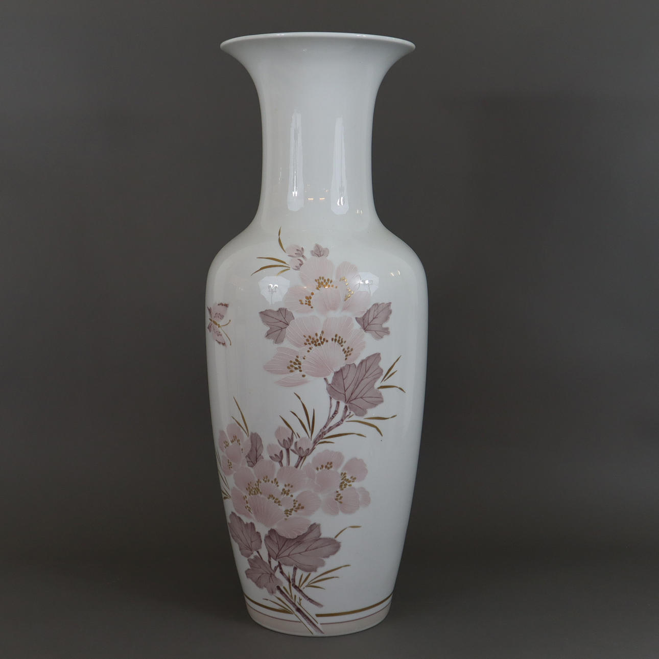 künstliche orchideen xxl PASCH® Kunstblume Orchidee groß (56cm) in Hochglanz-Keramiktopf | künstlich | Kunstblumen wie echt | Orchideen im Topf | künstliche Blumen im Topf 8150800781515