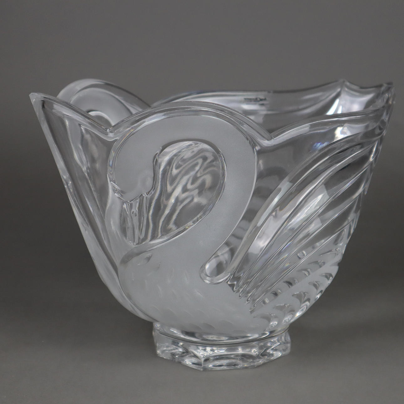 SCHALE - Bleikristall, "Hofbauer", Deutschland.