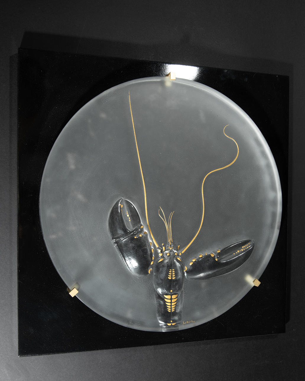 PAUL  WUNDERLICH. ROSENTHAL årlig ejendom. "hummer" (80-2).