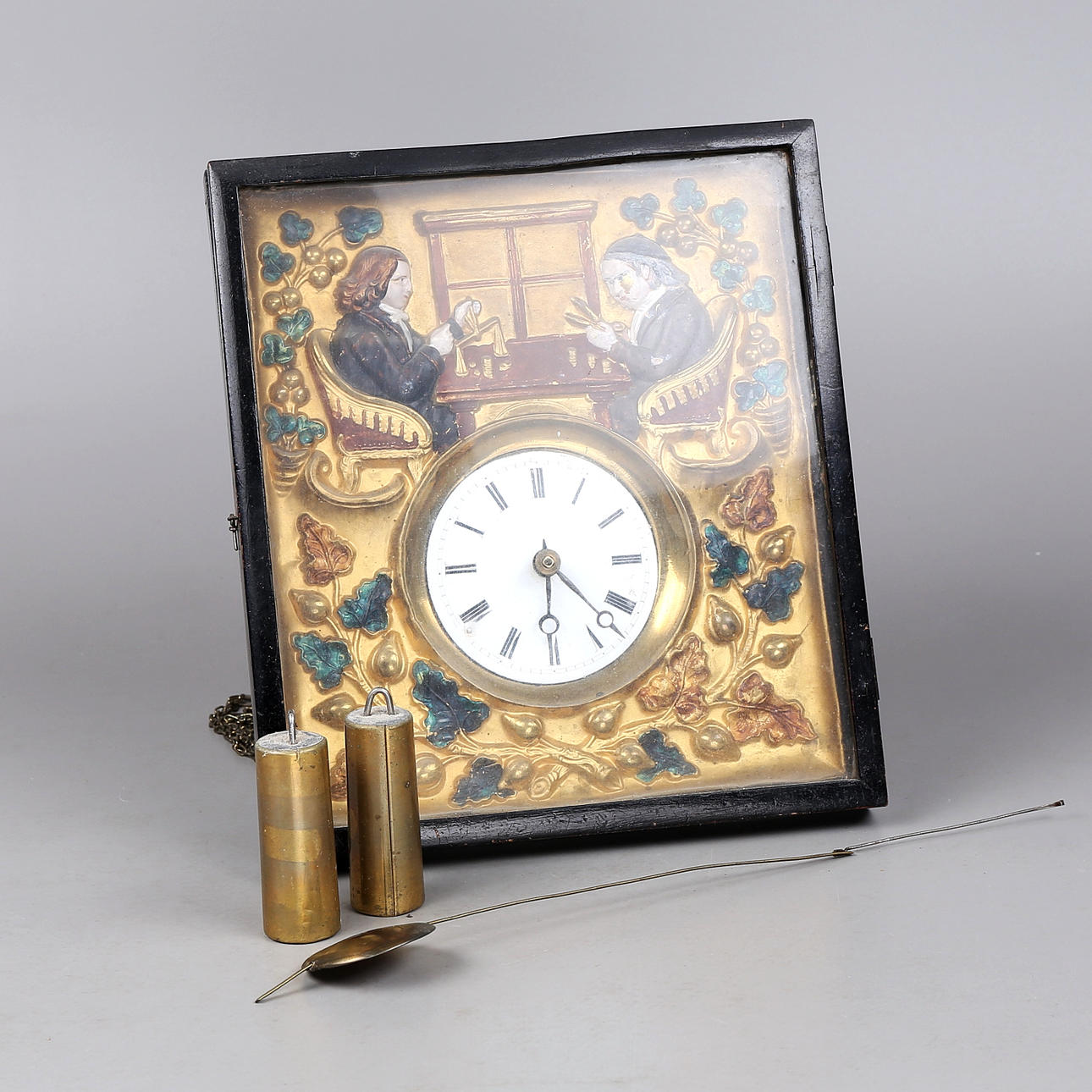 WALL CLOCKS, 19th century.