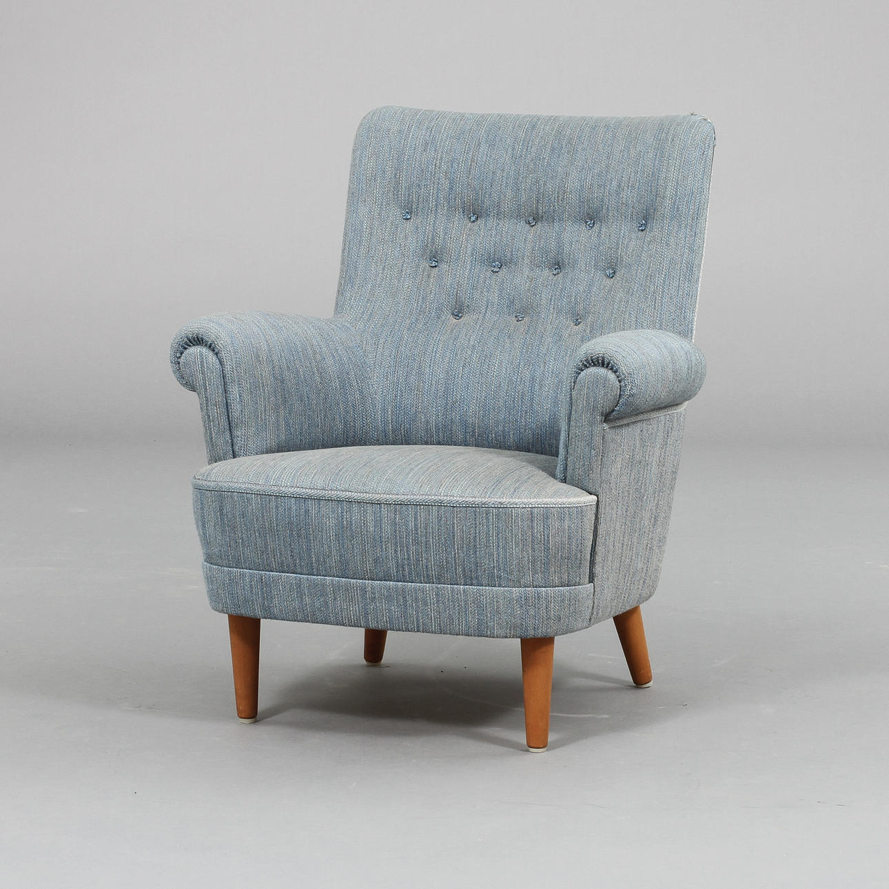 FÅTÖLJ, "Hemmakväll" av Carl Malmsten.