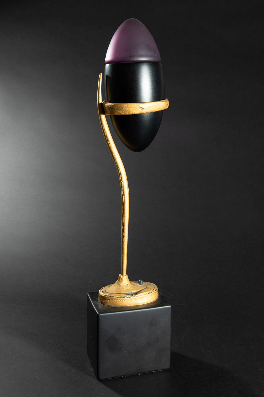 PAUL WUNDERLICH. ROSENTHAL. Object "Ellipsoid" (80-51).