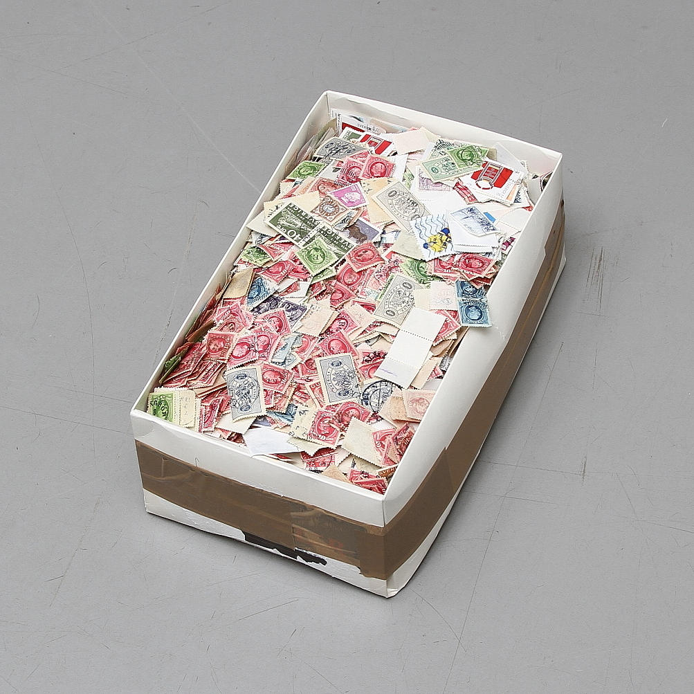 FRIMÄRKEN, Sverige, avblötta, bland annat Oskar II.