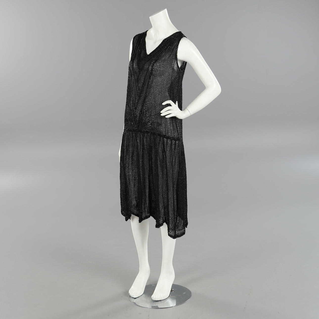 KLÄNNING, Flapper dress, Vintage, 1920-tal.