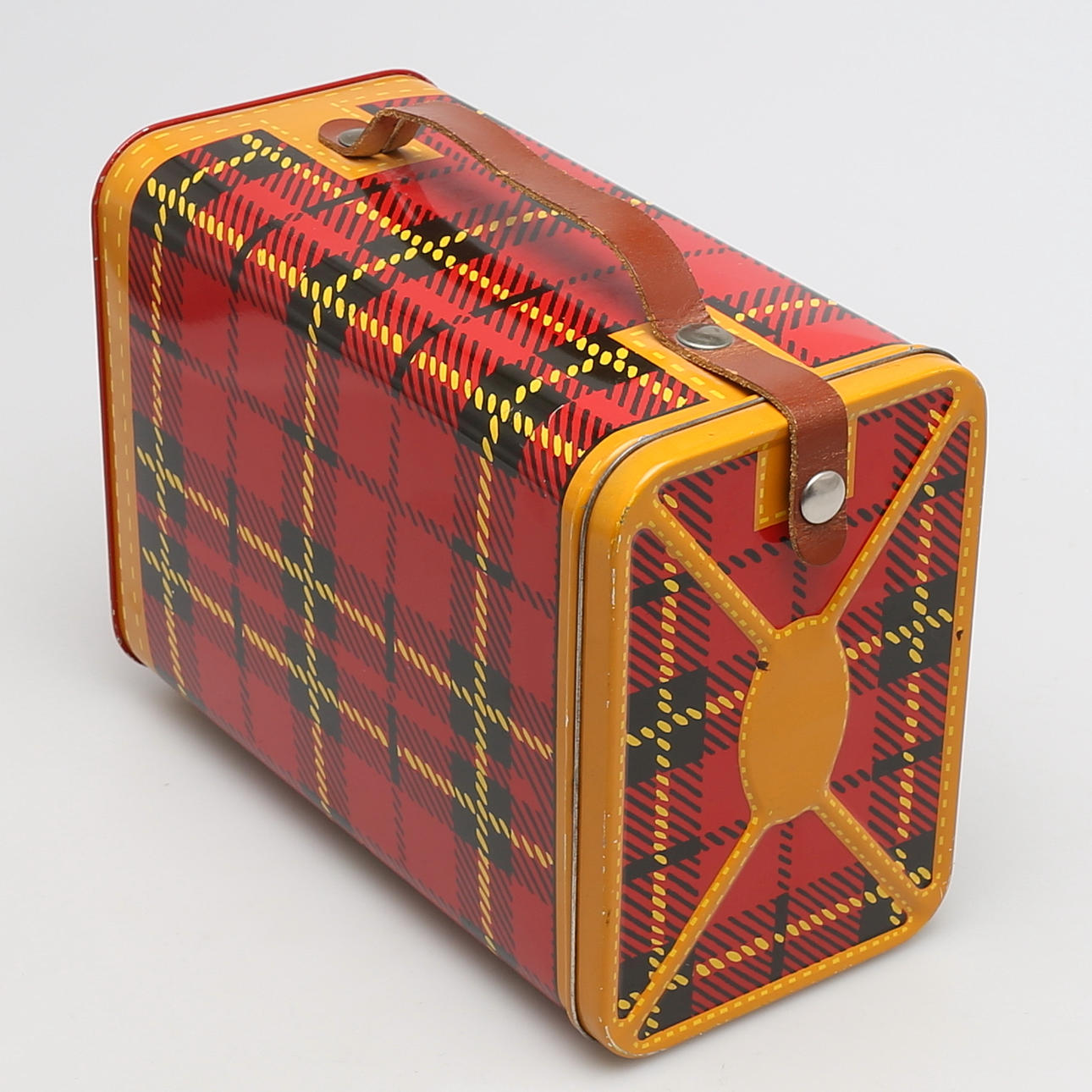 PICNICVÄSKA i plåt, 1950-tal.