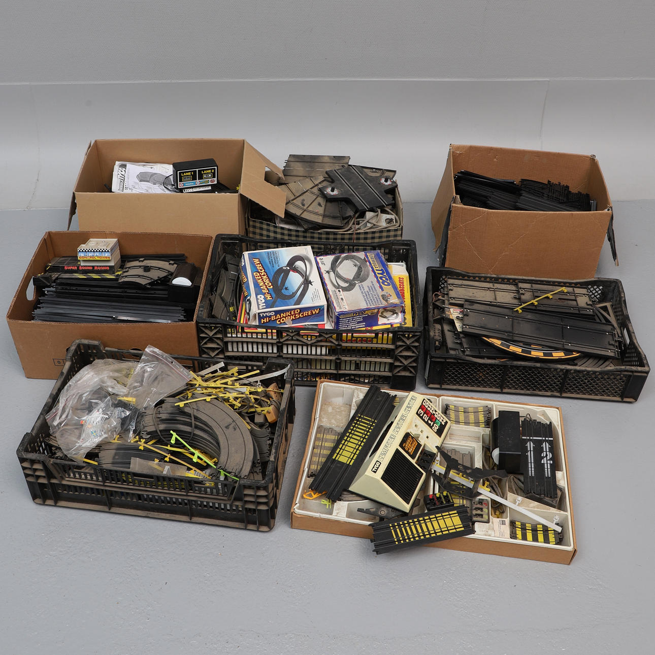 BILBANOR, reservdelar, Tyco serien.