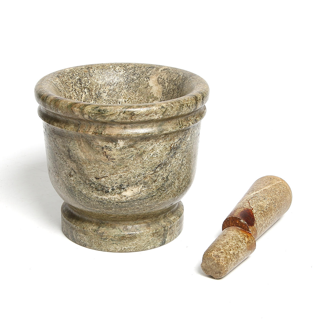 MORTEL, kolmårdsmarmor. 1800/1900-tal.