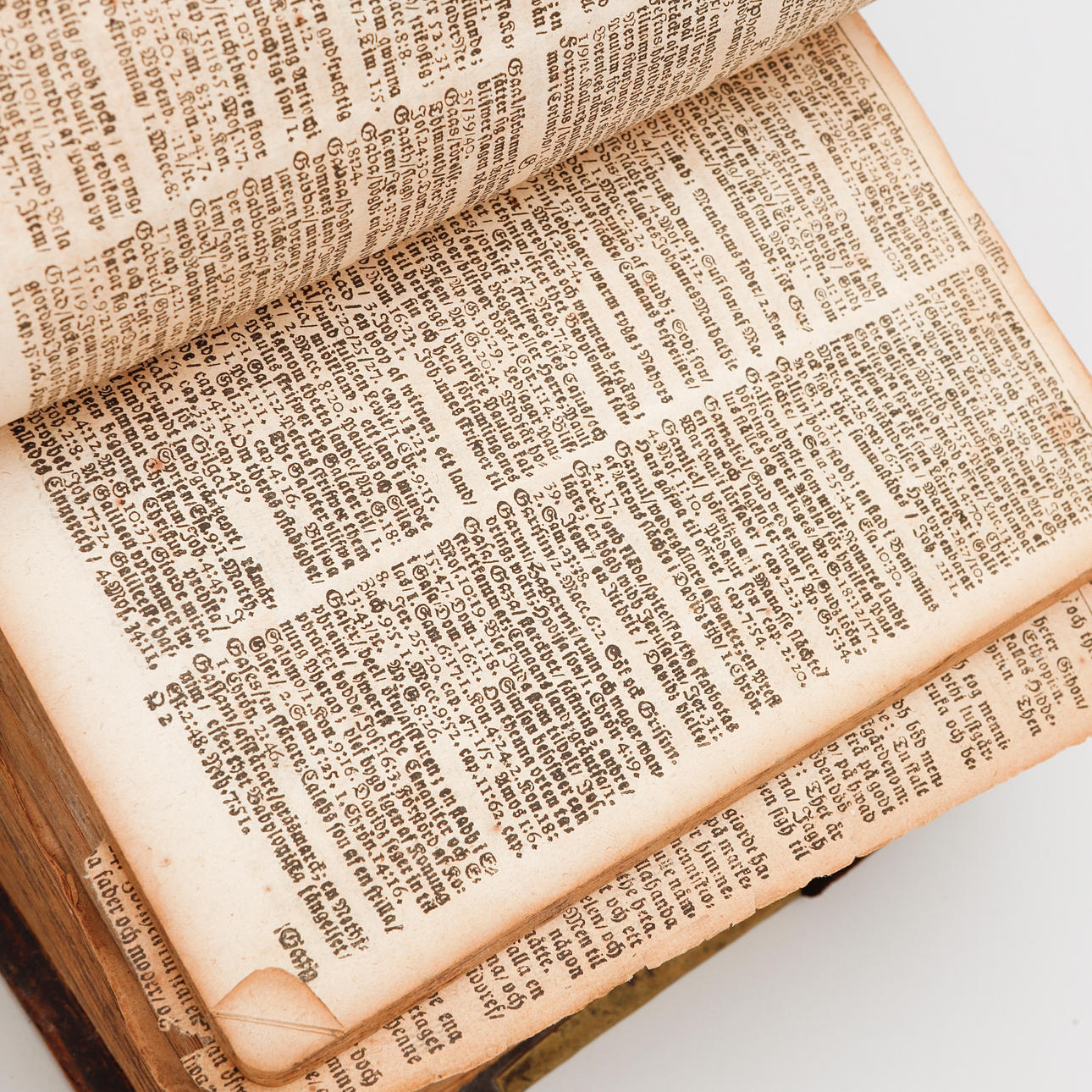 BIBLE THET YEARS ALL THEN HOLY SCRIPTURES IN SWEDISH by order of King ...