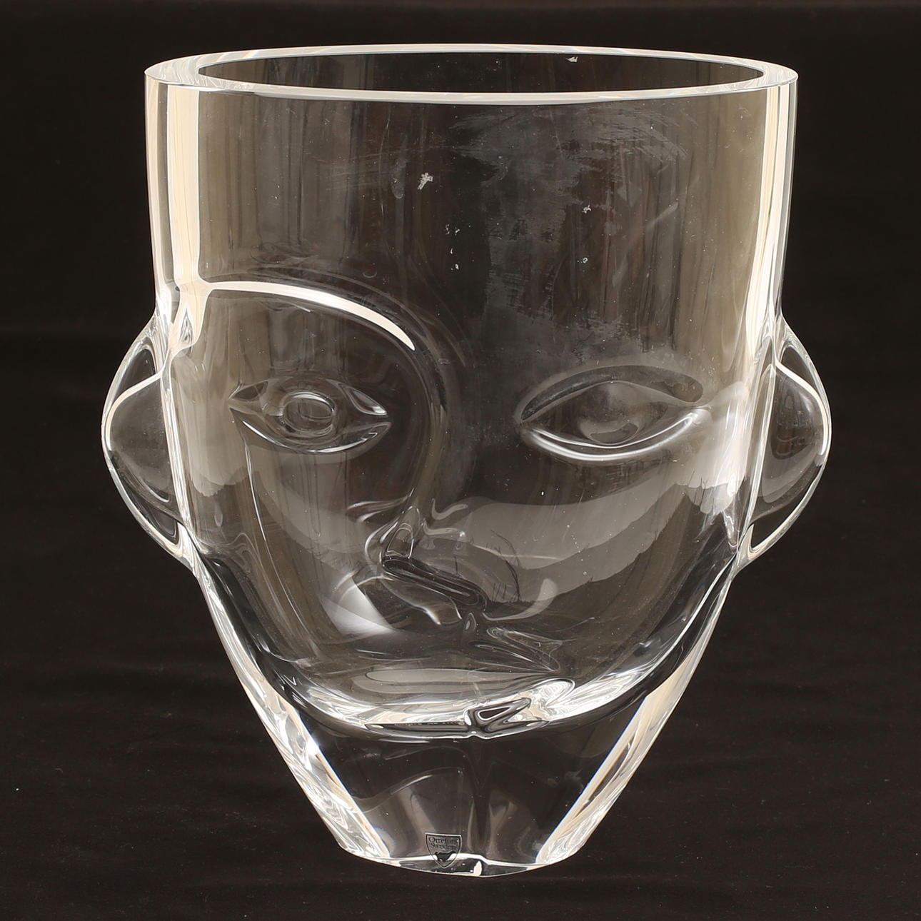 VAS, "Ramses", Martti Rytkönen, Orrefors signed.