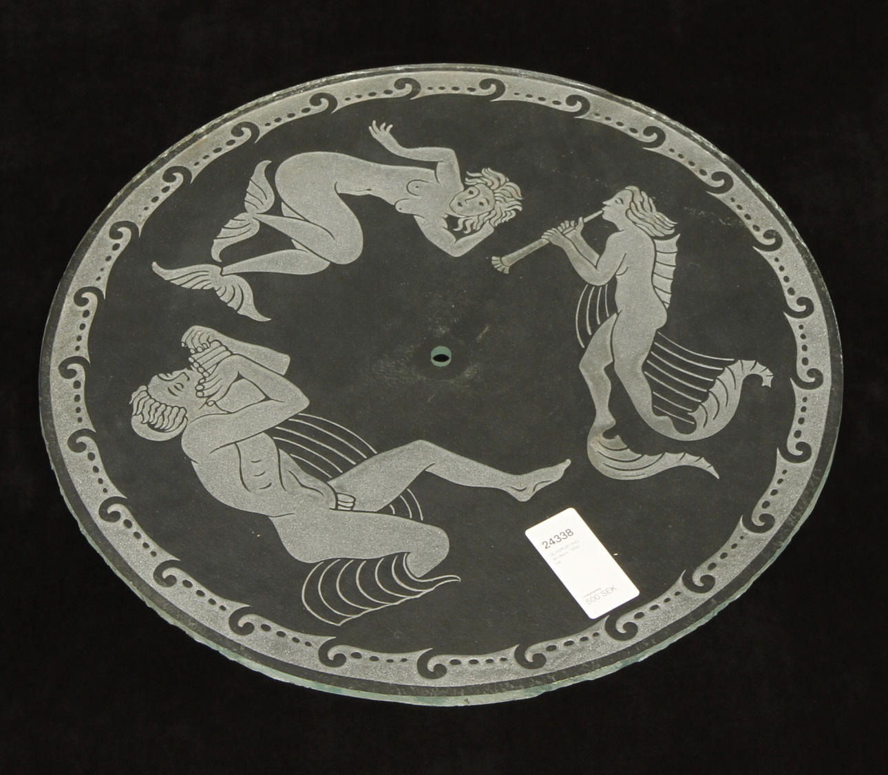 GLASPLAFOND, art deco, 1930-tal.