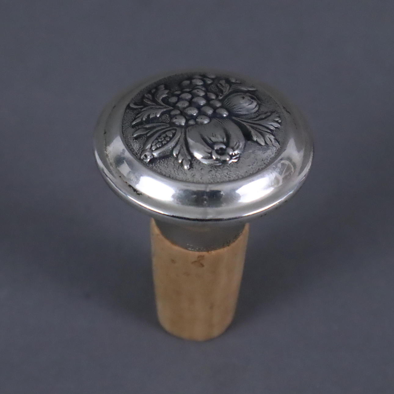 - BOTTLE STOPPER - Tiffany & Co., sterling silver.