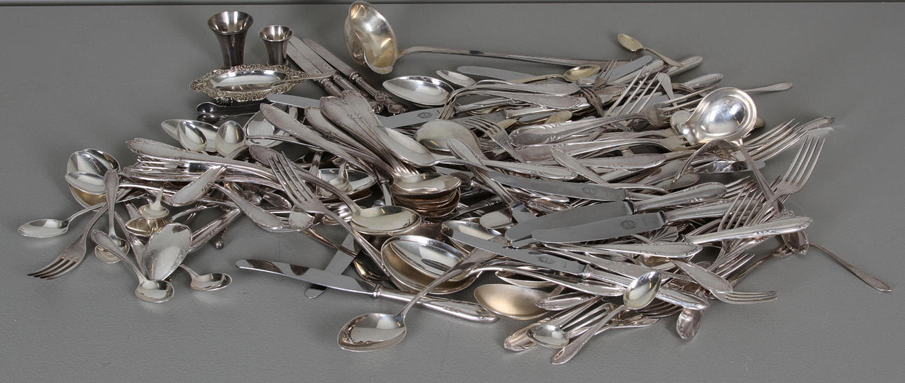 BESTICK, nysilver, 1900-tal.