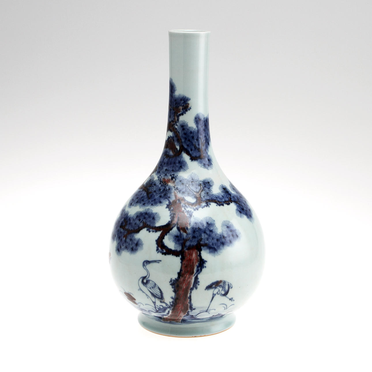 VAS, porslin, Kina, 1800-tal.