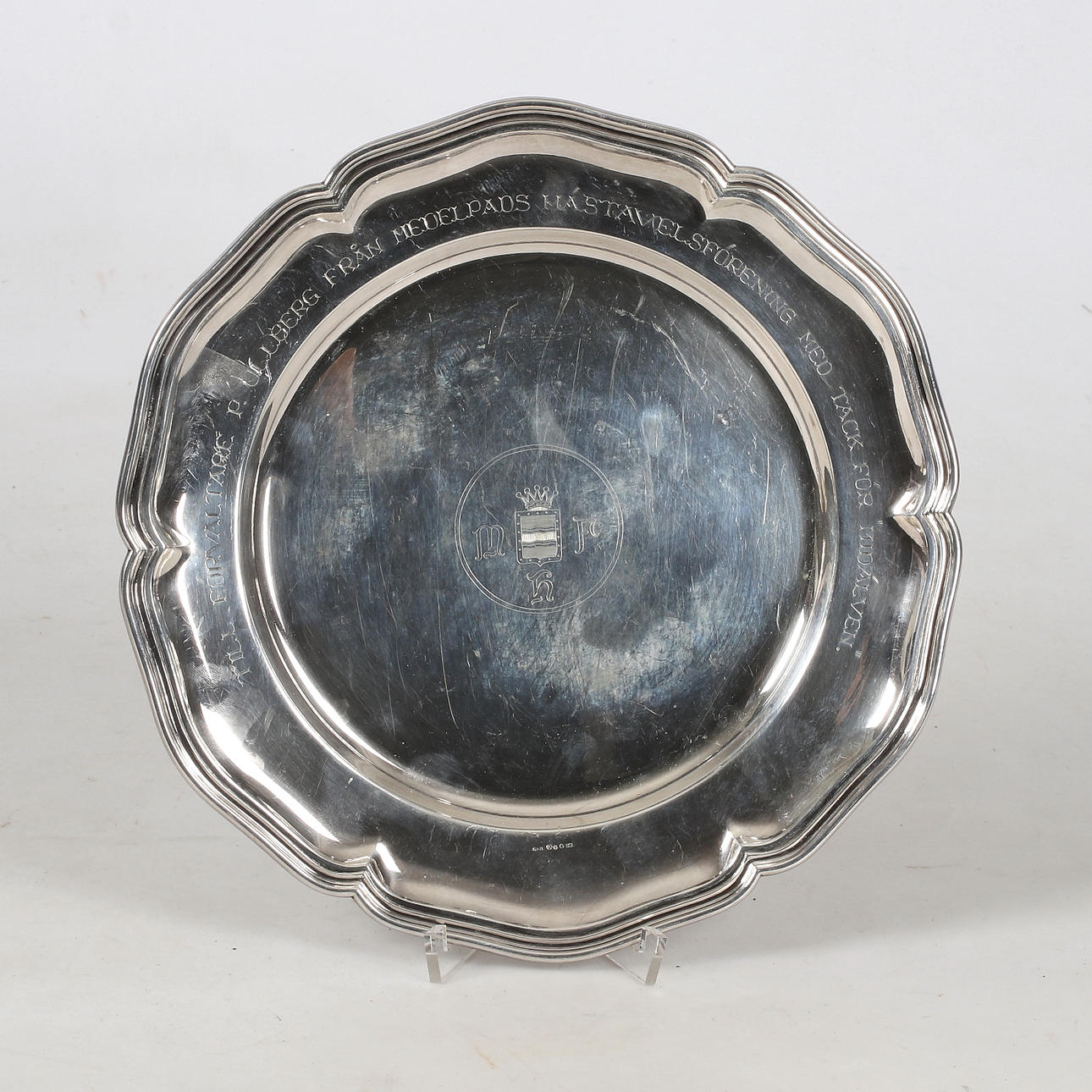FAT, silver, GAB, 1935, Vikt 450 gram.