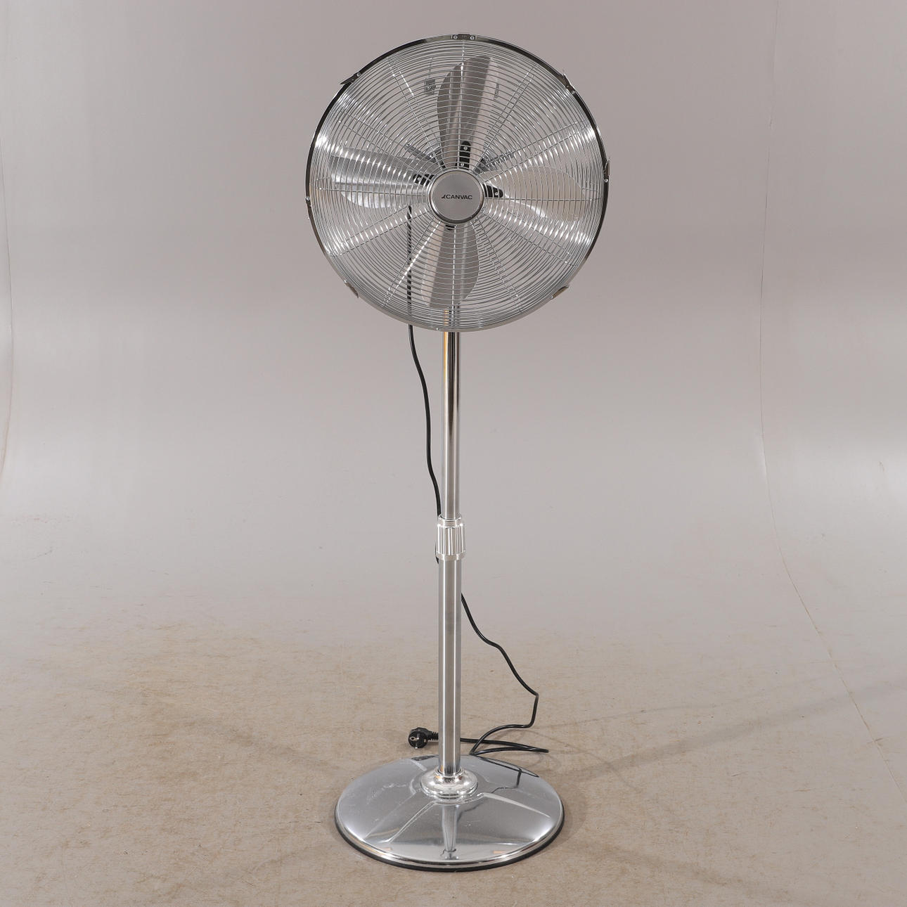 BODENVENTILATOR, Chrom, Canvac, 2000er Jahre.