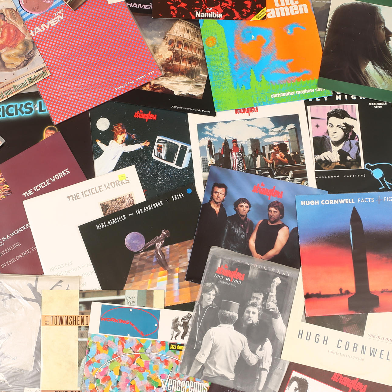 A Collection VINYL, 35 maxi singles, British pop/rock.