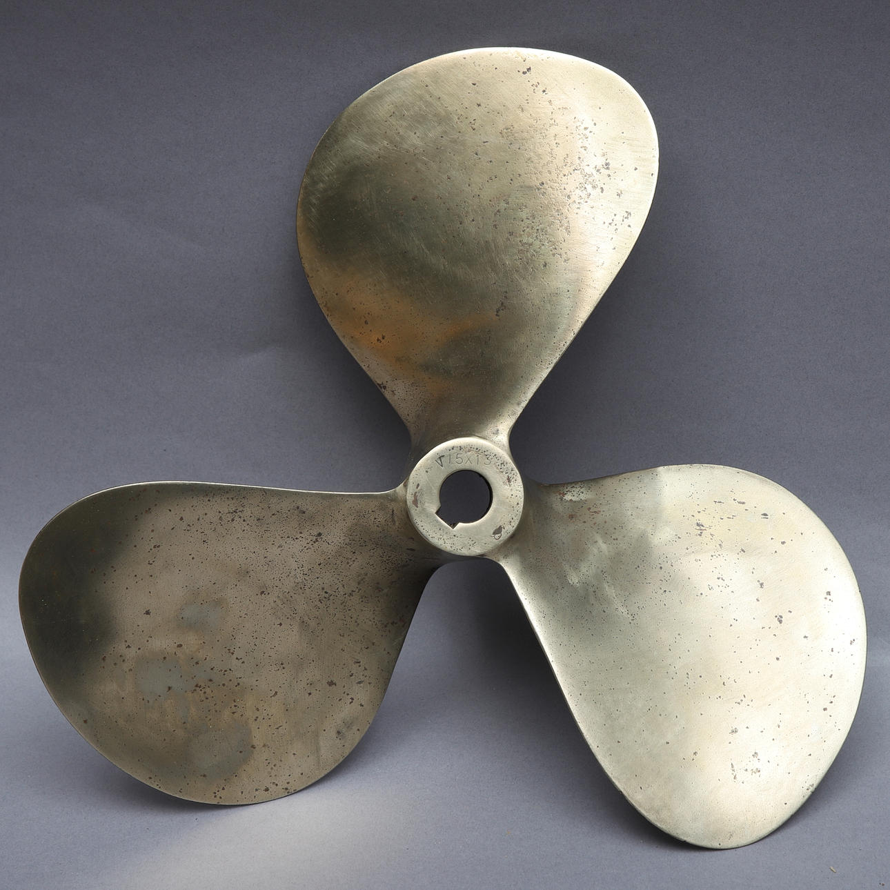 BOAT PROPELLERS, yellow metal.