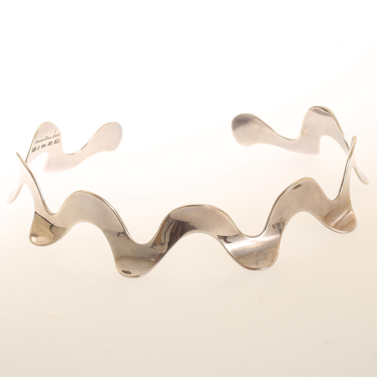 ANNA STINA ÅBERG. Collar, plata de ley.