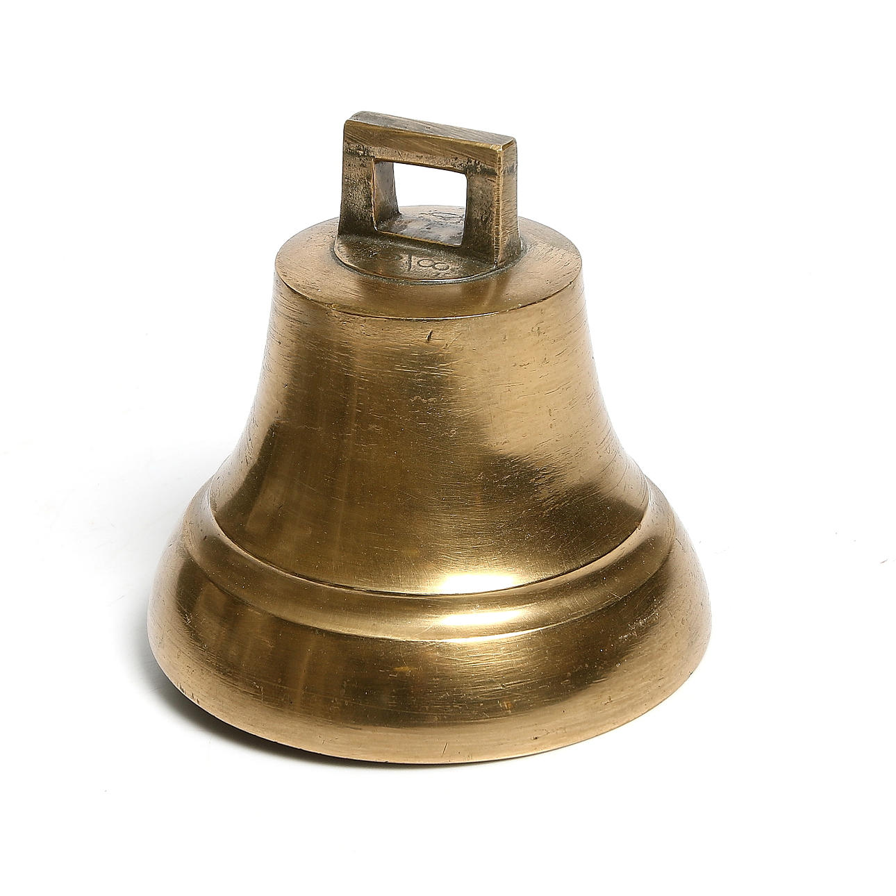 SKEPPSKLOCKA, mässing, E. Morell, Mora. 1900-tal.