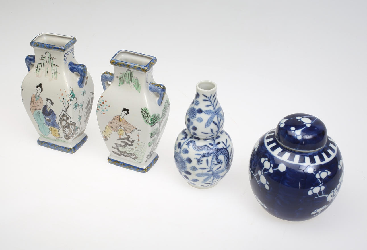 PARTI KERAMIK, 4 delar, Kina.