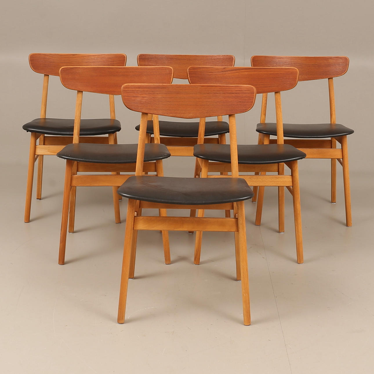 STOLE, 6 stk., Findahl Möbelfabrik, Danmark.