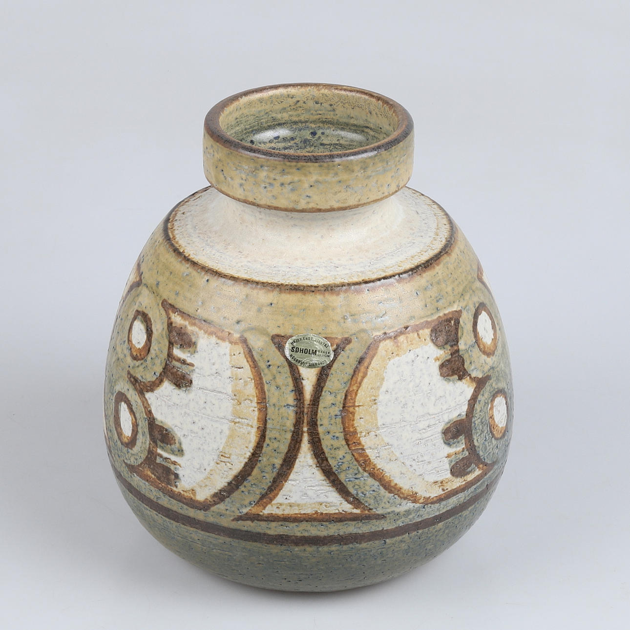 POUL BRANDBORG. VAS, gres, Søholm, Dinamarca.
