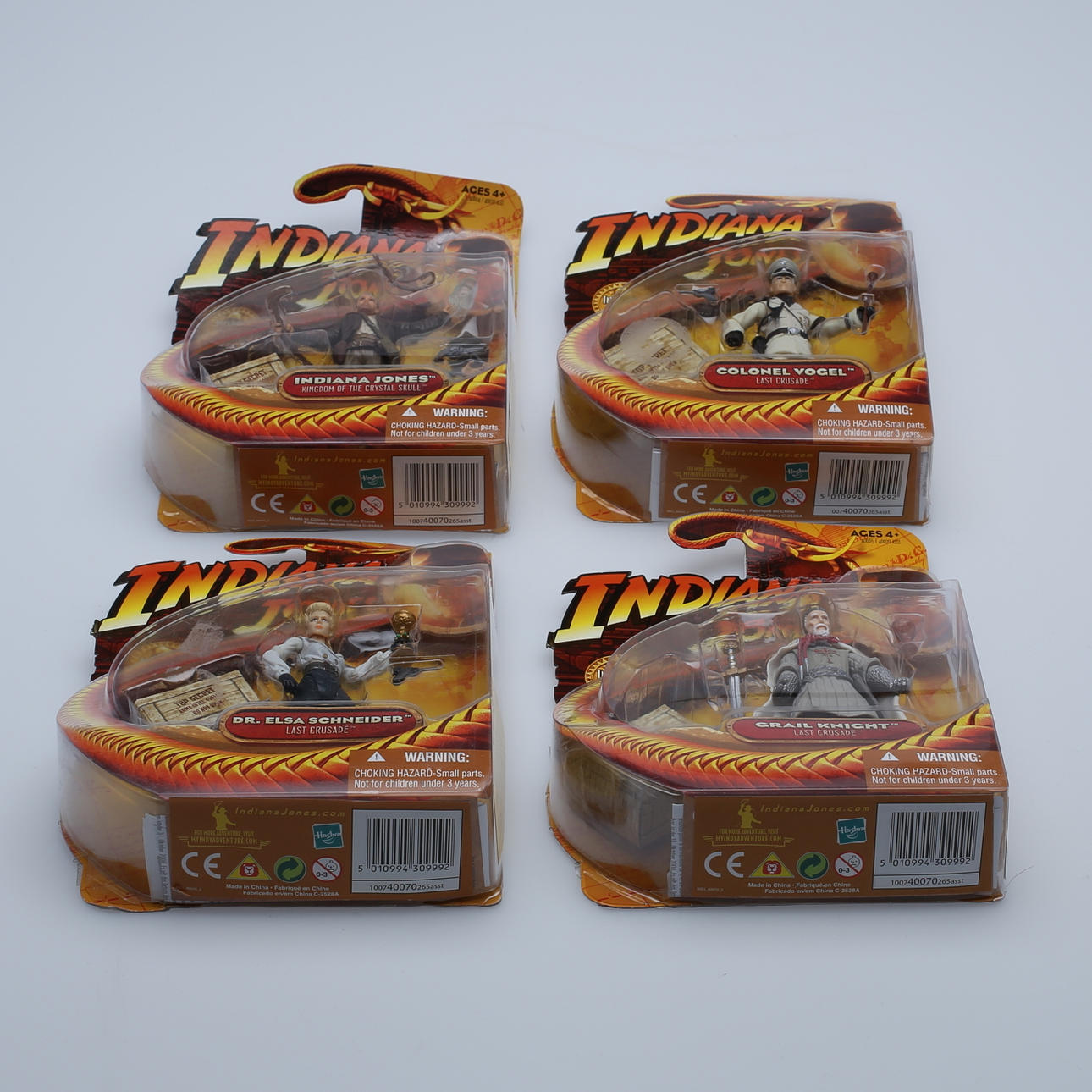 PARTI LEKSAKER, 4 delar, Indiana Jones.