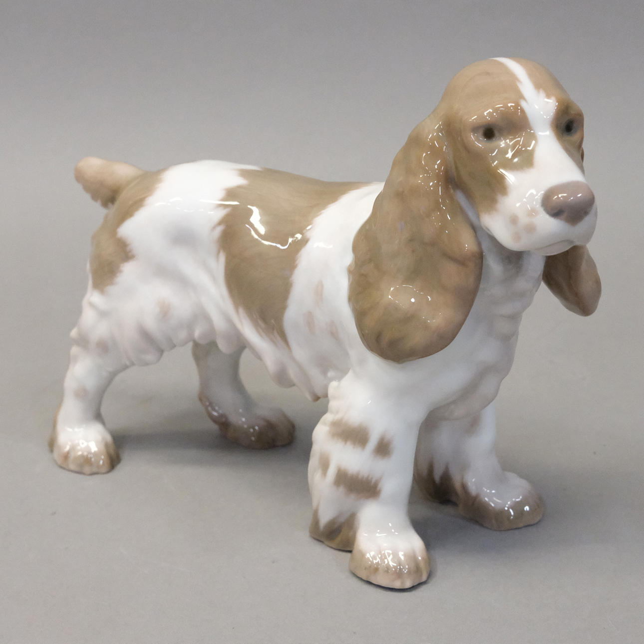 FIGUR, BING & GRÖNDAHL, HUND "SPRINGER SPANIEL", NR.2095.