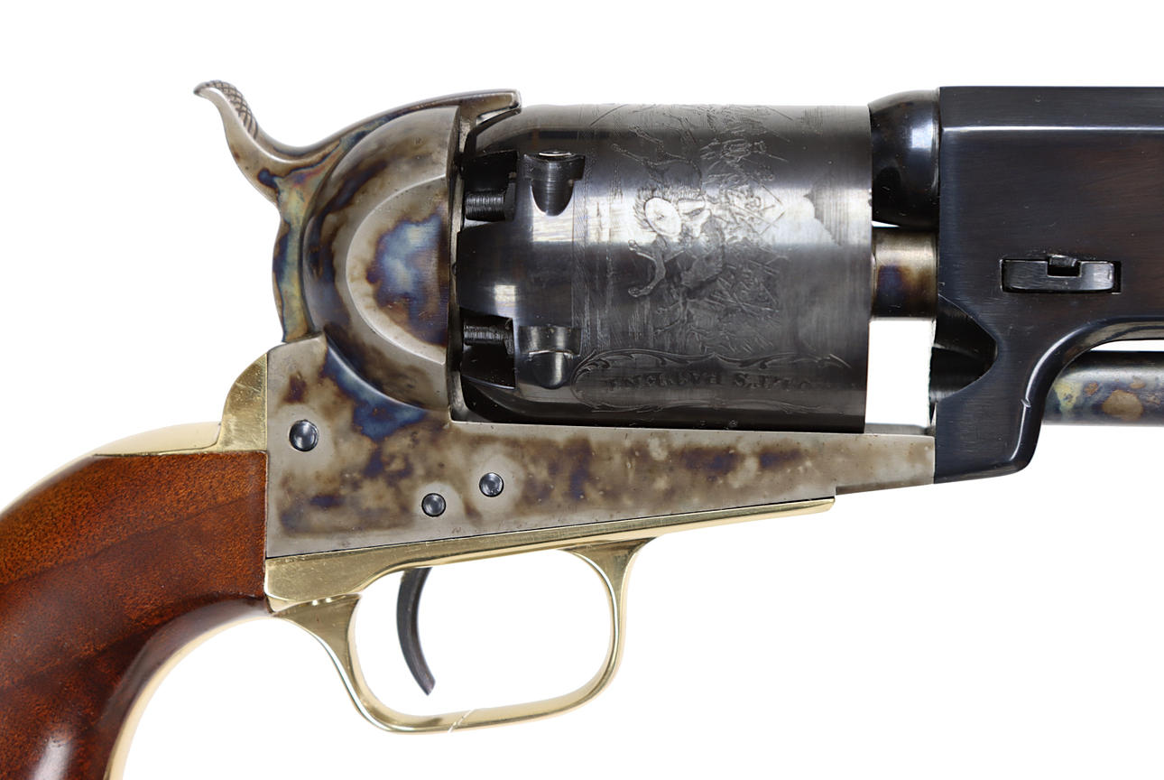 REVOLVER BLOCK LOCK, Single Action, marca Colt, modelo Dragoon, calibre ...