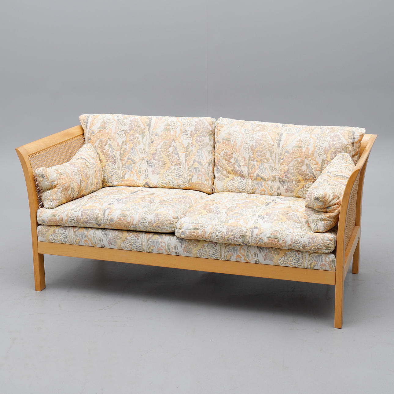 ARNE NORELL. SOFA, "RATANG", TWO-SEAT.