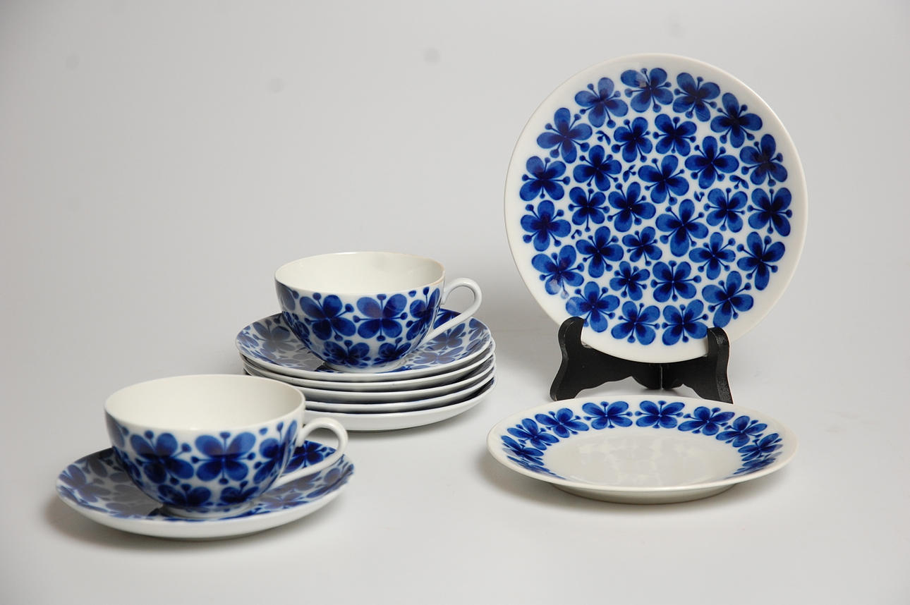 TESERVIS, 10 delar , " Mon Amie " Marianne Westman, Rörstrand.