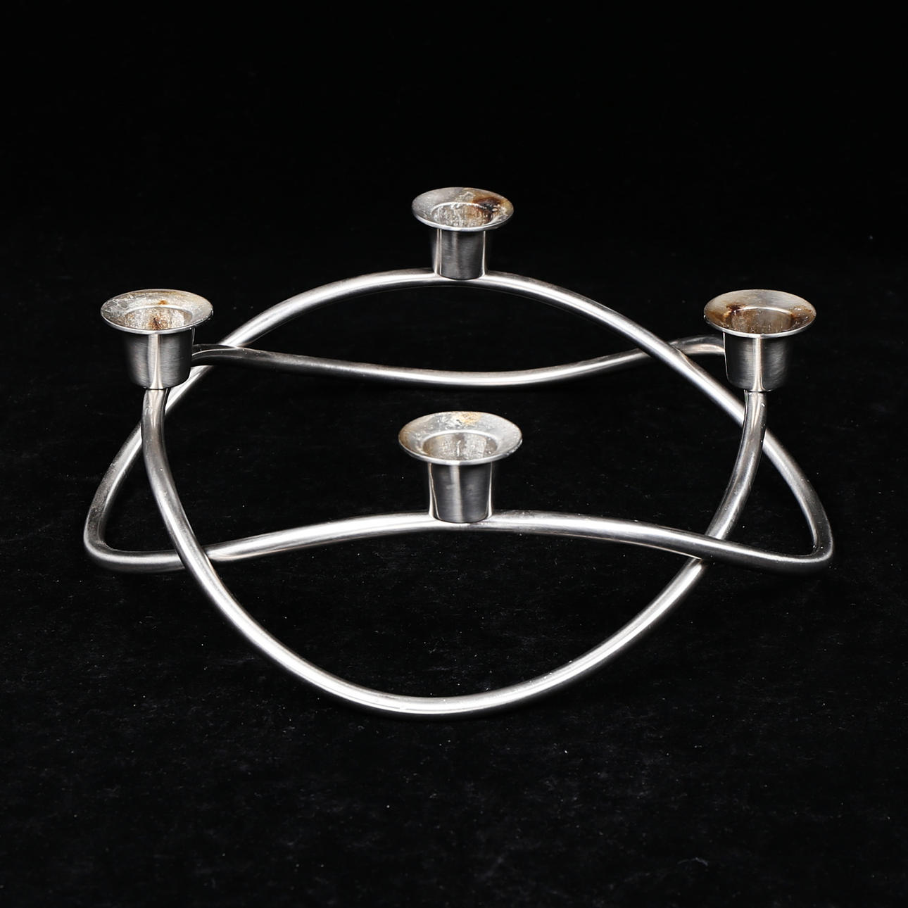 GEORG JENSEN. "Season", ljusstake, stål, Danmark.