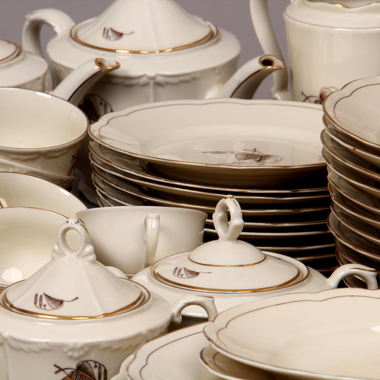 MAT-/TE- samt KAFFESERVIS, 103 delar, "Wasa", Hackefors.