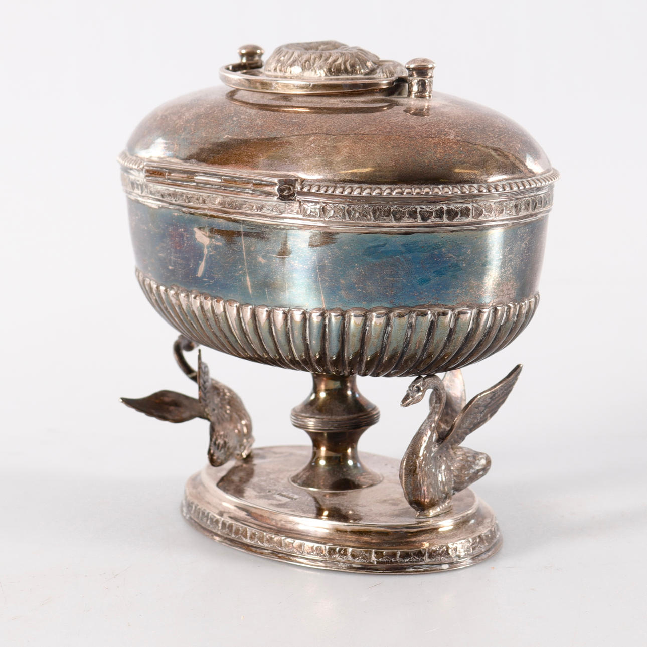 ZUCKERDOSE, Silber, Stephan Nöblin, 1831.