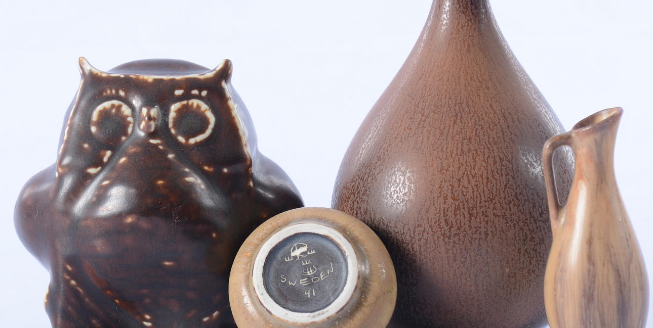 CARL HARRY STÅLHANE. Keramik, 4-delar.