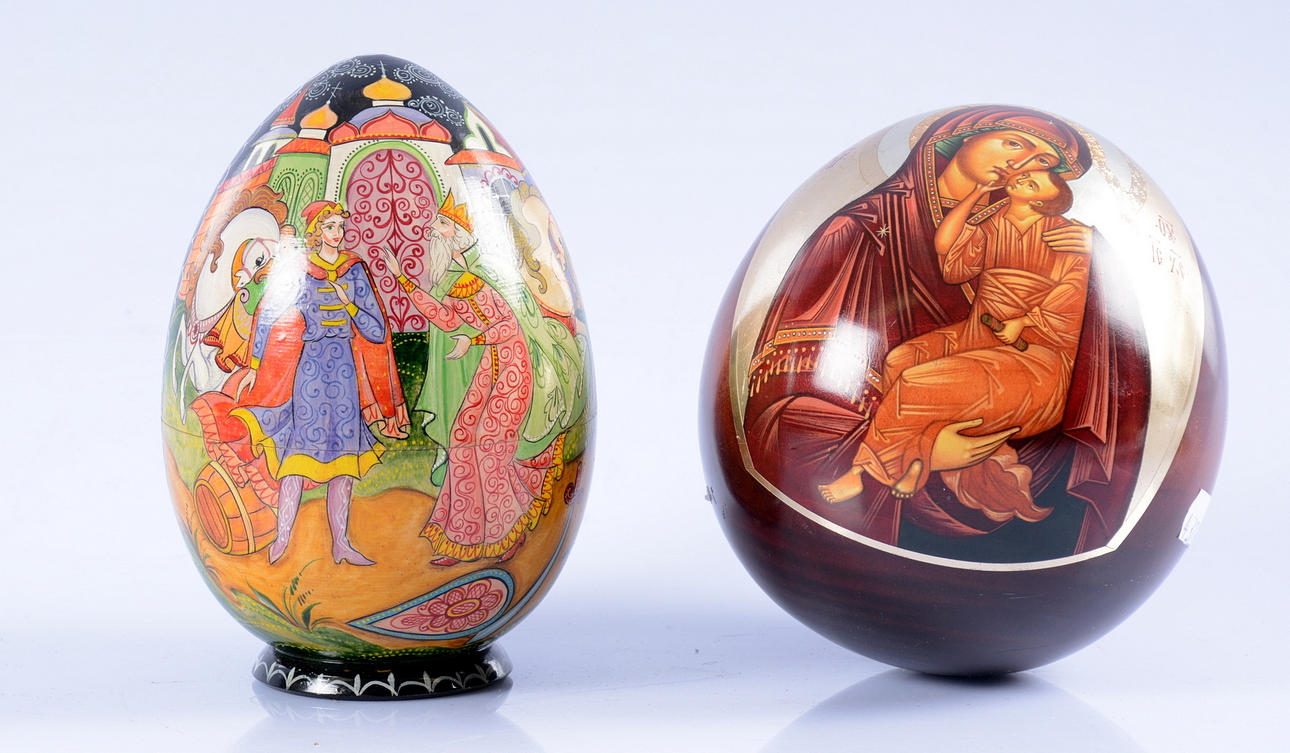 RYSKA TRÄÄGG, 2-stycken.