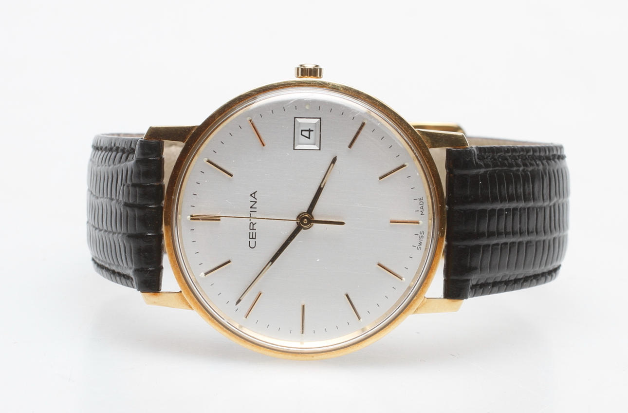 ARMBANDSUR CERTINA, 18k guld.